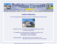 Tablet Screenshot of ferienhaus-liermann.de